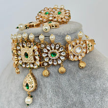 Premium quality gold plated silver foiled Kundan necklace/Traditional/Ethnic/Kundan Jewelry/Multi color Kundan Choker/Indian Bridal/wedding