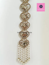 Mirror Kundan Choti /Braid Choti /Indian Bridal Choti /Kundan Hair accessories/Indian Wedding/Bridal Kundan Hair accessories, Mirror Jewelry