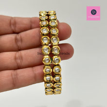 Restocked Kundan gold plated meenakari bangle pair/Traditional bangles/Kundan/Bridal Bangles/Indian Wedding/Pakistani/Punjabi/Indian bangles