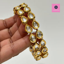 Restocked Kundan gold plated meenakari bangle pair/Traditional bangles/Kundan/Bridal Bangles/Indian Wedding/Pakistani/Punjabi/Indian bangles