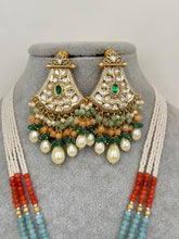 Premium gold plated Kundan silver foil Mala Necklace/Long Necklace/Indian Jewelry/Mala/Pendent Set/Rani haar/Bridal Necklace/Indian Wedding