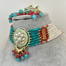 Meenakari Kundan Necklace Set/Traditional Ethnic Jewelry/Kundan Jewelry Set/Indian Bridal Set/Indian Wedding/Pakistani/Punjabi/Bollywood