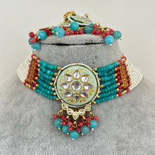 Meenakari Kundan Necklace Set/Traditional Ethnic Jewelry/Kundan Jewelry Set/Indian Bridal Set/Indian Wedding/Pakistani/Punjabi/Bollywood