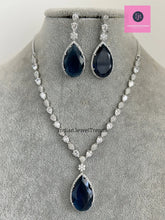 Sara Ali Khan inspired CZ Diamond necklace/CZ Stones Necklace Set/Elegant/Unique Jewelry/Indian/Pakistani/Bollywood/Indian Wedding/Bridal