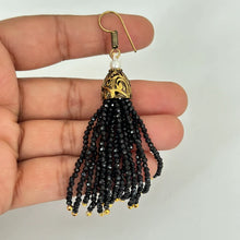 Black Meenakari Semi-Precious Stones beads mala Necklace/Rajasthani Necklace/Rajwadi mala /Indian jewelry/Sabyasachi Indian wedding