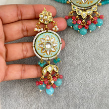 Meenakari Kundan Necklace Set/Traditional Ethnic Jewelry/Kundan Jewelry Set/Indian Bridal Set/Indian Wedding/Pakistani/Punjabi/Bollywood
