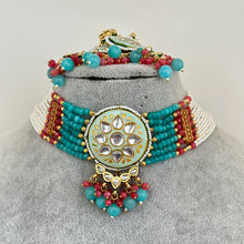 Meenakari Kundan Necklace Set/Traditional Ethnic Jewelry/Kundan Jewelry Set/Indian Bridal Set/Indian Wedding/Pakistani/Punjabi/Bollywood