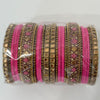 Bollywood Style Indian Fancy Bangles/Punjabi bangles Set/Bridal bangles/Wedding bangles/Pakistani bangles/Festive bangles/Stone Bangles