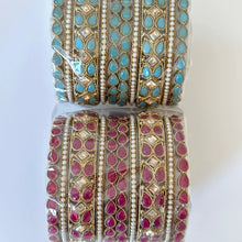 Bollywood Style Indian Fancy Bangles/Punjabi bangles Set/Bridal bangles/Wedding bangles/Pakistani bangles/Festive bangles/Stone Bangles