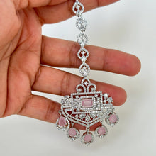 Cz diamond Maang tikka/ Kundan Tikka/ Indian Jewelry/ Indian Wedding Jewelry/ Pakistani Jewelry/ Jhoomer/ Matha patti/ forehead jewelry