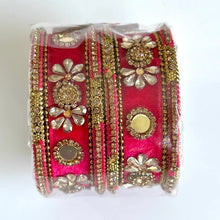 Handcrafted Indian Fancy Bangles/Punjabi bangles Set/Bridal bangles/Wedding bangles/Pakistani bangles/Festive bangles/Stone Bangles