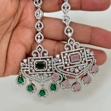 Cz diamond Maang tikka/ Kundan Tikka/ Indian Jewelry/ Indian Wedding Jewelry/ Pakistani Jewelry/ Jhoomer/ Matha patti/ forehead jewelry