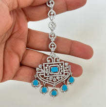 Cz diamond Maang tikka/ Kundan Tikka/ Indian Jewelry/ Indian Wedding Jewelry/ Pakistani Jewelry/ Jhoomer/ Matha patti/ forehead jewelry