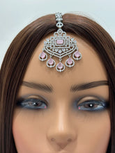 Cz diamond Maang tikka/ Kundan Tikka/ Indian Jewelry/ Indian Wedding Jewelry/ Pakistani Jewelry/ Jhoomer/ Matha patti/ forehead jewelry