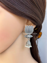 German Silver Earrings/Oxidized Earrings/Antique Silver/Silver Look Alike/Lightweight/Tribal/Afghani/Indian Jewelry/Boho Jewelry/Pakistani