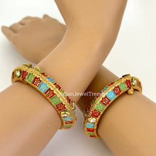 Gold bangles, Indian bangles,Antique Rajwadi Openable bangles,Temple Jewelry, South indian jewelry, Indian Pakistani bangles for wedding 1pc