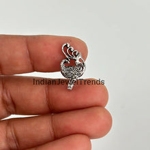 Oxidized Nose Pin/Nath/Nathani/Boho Jewelry/Nose Clip/Ear Cuff/NON piercing nose ring/Bollywood Jewelry/Alia bhatt nose pin