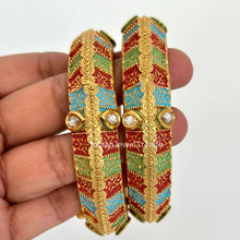 Gold bangles, Indian bangles,Antique Rajwadi Openable bangles,Temple Jewelry, South indian jewelry, Indian Pakistani bangles for wedding 1pc