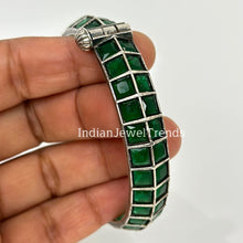 Oxidized Silver openable single Kada/Bracelet (1Pc)/German Silver/Boho/Tribal/Indian Jewelry/Pakistani/Oxidized Bangles/One size fit 2.4/2.6