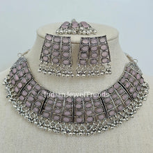 Handcrafted Oxidized Necklace/Oxidized Indian Jewelry/Boho Jewelry Necklace/Afghan Choker/Afghani jewelry/gypsy necklace