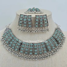 Handcrafted Oxidized Necklace/Oxidized Indian Jewelry/Boho Jewelry Necklace/Afghan Choker/Afghani jewelry/gypsy necklace