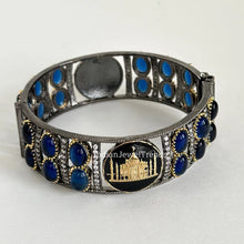 Designer Single CZ Stone openable bracelet bangle, one size fit to 2.6/2.8 Stones bangles/Indian bangles/wedding jewelry/Sabyasachi