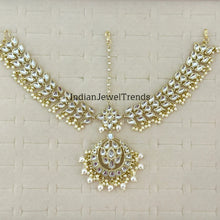 Kundan Head Band/Sheesh Phool /Indian Bridal Matha Patti/Sheesh patti/Matha phool/Kundan Indian Jewelry/Indian Bridal/Pakistani