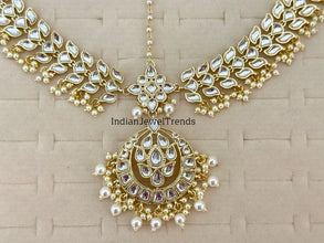 Kundan Head Band/Sheesh Phool /Indian Bridal Matha Patti/Sheesh patti/Matha phool/Kundan Indian Jewelry/Indian Bridal/Pakistani
