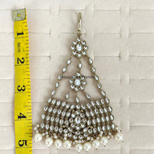 Kundan Pearl Passa, Jhoomer, Side tikka Indian Punjabi Pakistani wedding jewelry, jewelry, Hair accesories/Hair Jewelry/Head Jewelry