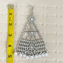 Kundan Pearl Passa, Jhoomer, Side tikka Indian Punjabi Pakistani wedding jewelry, jewelry, Hair accesories/Hair Jewelry/Head Jewelry