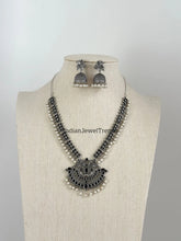 Restocked Handcrafted Oxidized Long Necklace/Oxidized Indian Jewelry/Boho Jewelry Necklace/Afghan Choker/Afghani jewelry/gypsy necklace