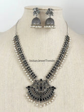 Restocked Handcrafted Oxidized Long Necklace/Oxidized Indian Jewelry/Boho Jewelry Necklace/Afghan Choker/Afghani jewelry/gypsy necklace