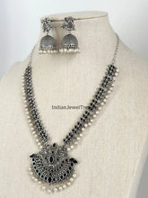 Restocked Handcrafted Oxidized Long Necklace/Oxidized Indian Jewelry/Boho Jewelry Necklace/Afghan Choker/Afghani jewelry/gypsy necklace