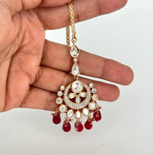 Fine Kundan silver foil kundan Maang tikka/Indian Jewelry/ Indian Wedding Jewelry/ Pakistani/ Jhoomer/ Matha patti/ Indian forehead jewelry