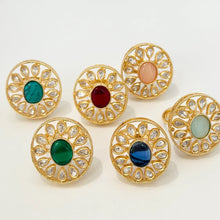 Fine Kundan Ring/Statement Ring/Adjustable Ring/Indian Ring/ Pakistani Jewelry/Indian Jewelry/Bollywood Jewelry/Indian Wedding jewelry