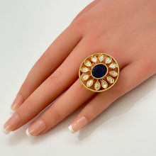 Fine Kundan Ring/Statement Ring/Adjustable Ring/Indian Ring/ Pakistani Jewelry/Indian Jewelry/Bollywood Jewelry/Indian Wedding jewelry