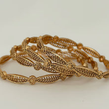Set of 4 Indian Gold bangles, Temple Jewelry, South indian bangles, Kada bangles, Indian Jewelry, pakistani jewelry