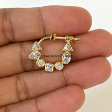 Sonam Kapoor Nose Ring | Nath | Indian Nose Ring/ Bollywood Jewelry/ Indian Wedding Jewelry/ Indian Bridal Jewelry/Nathini /Silver nose ring