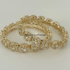 Gold Kundan Victorian Bangles Pair/statement bangles/Gold bangles/Indian bangles/Indian wedding/Bridal/Bollywood/Celebrity/Indian