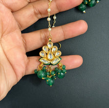 Green meenakari Kundan Necklace/Rajwadi Kundan choker/Indian necklace/Indian jewelry/Pakistani Jewelry/Punjabi Jewelry/bridal necklace