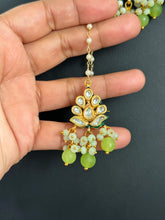 Mint Meenakari Kundan necklace /Rajwadi kundan necklace/Kundan Jewelry Set/Multi color Kundan Choker Set/Indian Bridal Choker set