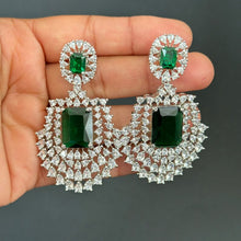 Diamond Earrings/Indian Earrings/Indian Jewelry/Pakistani Jewelry/Bollywood Jewelry/CZ Earrings/AD earrings/Statement earrings/Gift for her