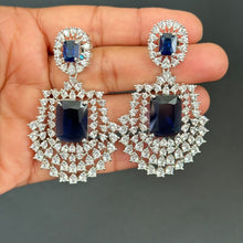 Diamond Earrings/Indian Earrings/Indian Jewelry/Pakistani Jewelry/Bollywood Jewelry/CZ Earrings/AD earrings/Statement earrings/Gift for her
