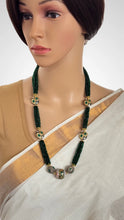 Green Meenakari Semi-Precious Stones beads mala Necklace/Rajasthani Necklace/Rajwadi mala /Indian jewelry/Sabyasachi Indian wedding IndianJewelTrends 4.5 out of 5 stars
