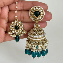 Kundan Tikka Earrings Set Indian Bridal Maang Tikka set Kundan earrings Headpiece Jewelry Bollywood Jewelry Indian jewelry Bridesmaid Gift