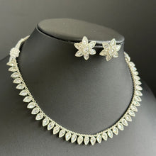 Silver Polki Kundan necklace/South Indian Jewelry/Delicate Necklace/Guttapusalu Necklace/Wedding necklace/Bridal necklace/Indian necklace