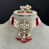 Ruby victorian uncut Polki Kundan Choker, Sabyasachi Designer necklace, Bollywood, Indian Pakistani Jewelry for Wedding, bridal jewelry
