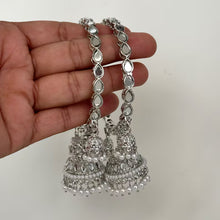 Bollywood Style Silver Mirror Pearl Bangles Set/Punjabi Mirror chuda bangles set/Bridal bangles/Statement/Indian Wedding /Chuda Set