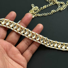 Kundan Belly Chain/Kundan Belly chain/Polki Belt/Indian waist belt/Kamarpatta/waist chain/jewelry belt/Kamarbandh/Kundan Belt
