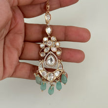 Fine Kundan silver foil kundan Maang tikka/Indian Jewelry/ Indian Wedding Jewelry/ Pakistani/ Jhoomer/ Matha patti/ Indian forehead jewelry